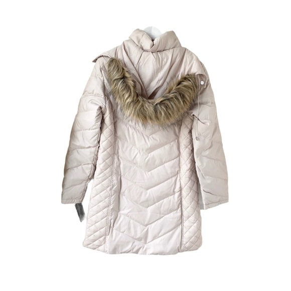 🌸New🌸 Kenneth Cole Faux Fur Puffer Jacket Sz M - Picture 16 of 16